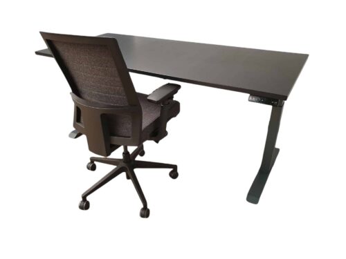 Design zit sta bureau edition (zwart) 180x80