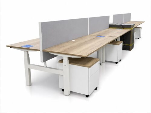 Edition duo zit sta bureau elektrisch verstelbaar 180x80