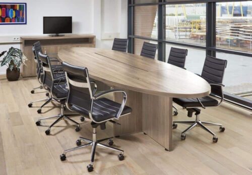 Elips vergadertafel manager (420)