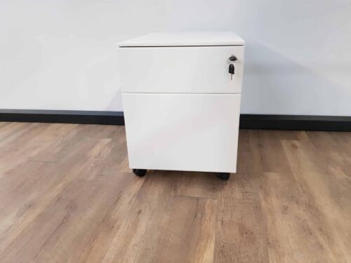 Metalen ladeblok lade + dossierlade (Wit)