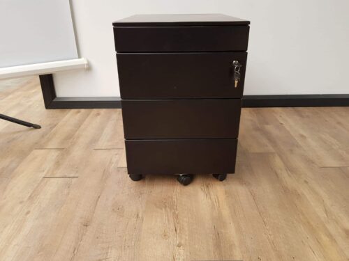 Metalen ladeblok + pennenlade (zwart)