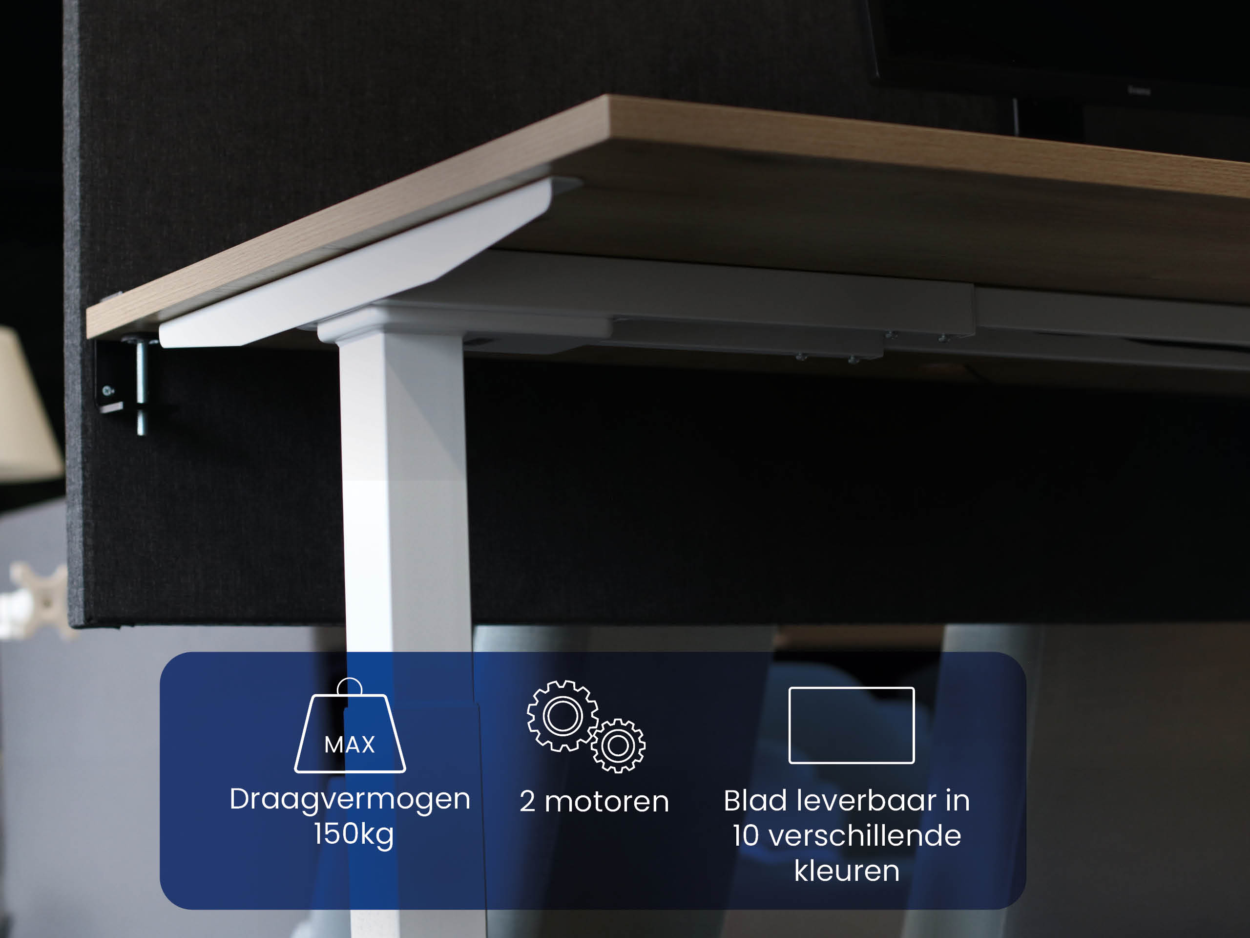 Specificatie professional zit sta bureau