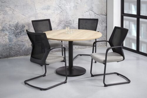 Ronde vergadertafel