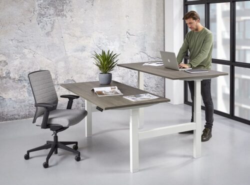 Edition duo zit sta bureau elektrisch verstelbaar 180x80