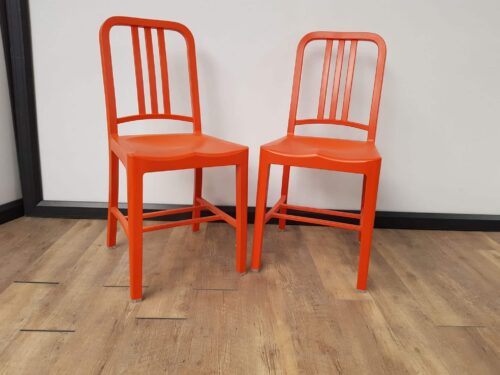 Emeco navy chair 111 Coca cola recycle (Oranje)