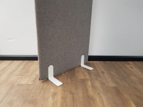 Akoestisch scherm wolvilt (licht grijs)