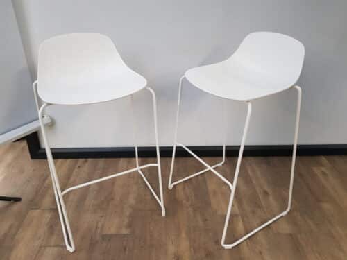 Design kruk wit