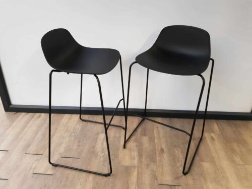 Design kruk Zwart