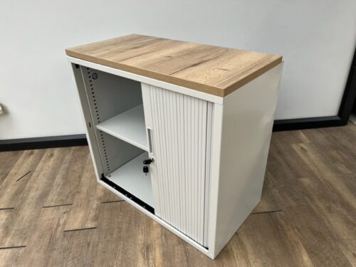 Roldeurkast 72.5 H licht grijs
