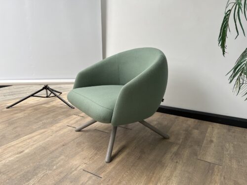 Fauteuil 'Bonny' mintgroen