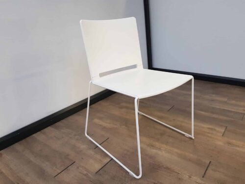 Trendy multifunctionele stoel 'Pep' wit