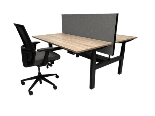 Duo zit sta bureau