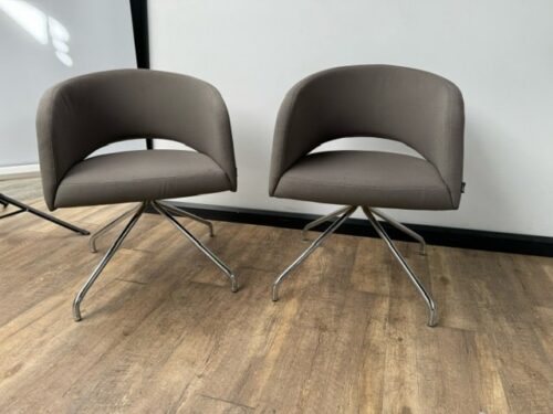 Grijze Fauteuil van Drabert