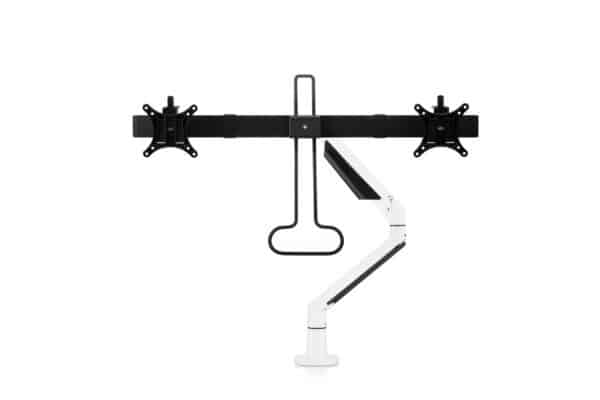 Dubbele monitor arm met crossbar