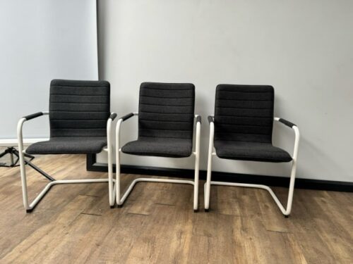 Design stoel Society B-keus (antraciet)