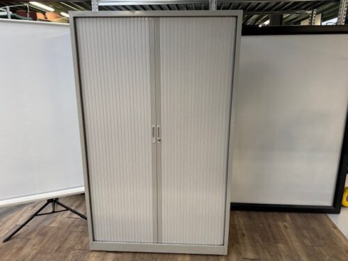 Roldeurkast licht grijs 195x120x45