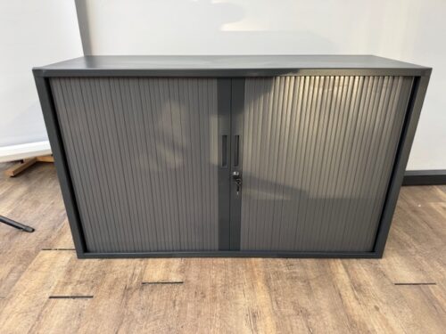 Antracieten roldeurkast 71x120x43