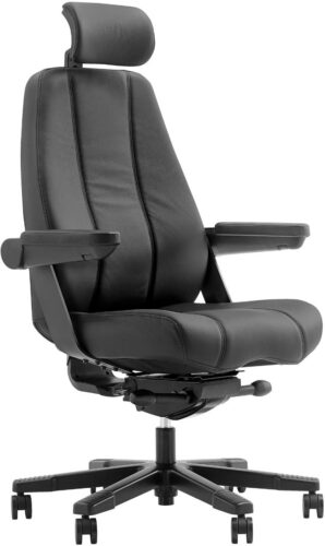 Corsa heavy duty 24uurs bureaustoel leer