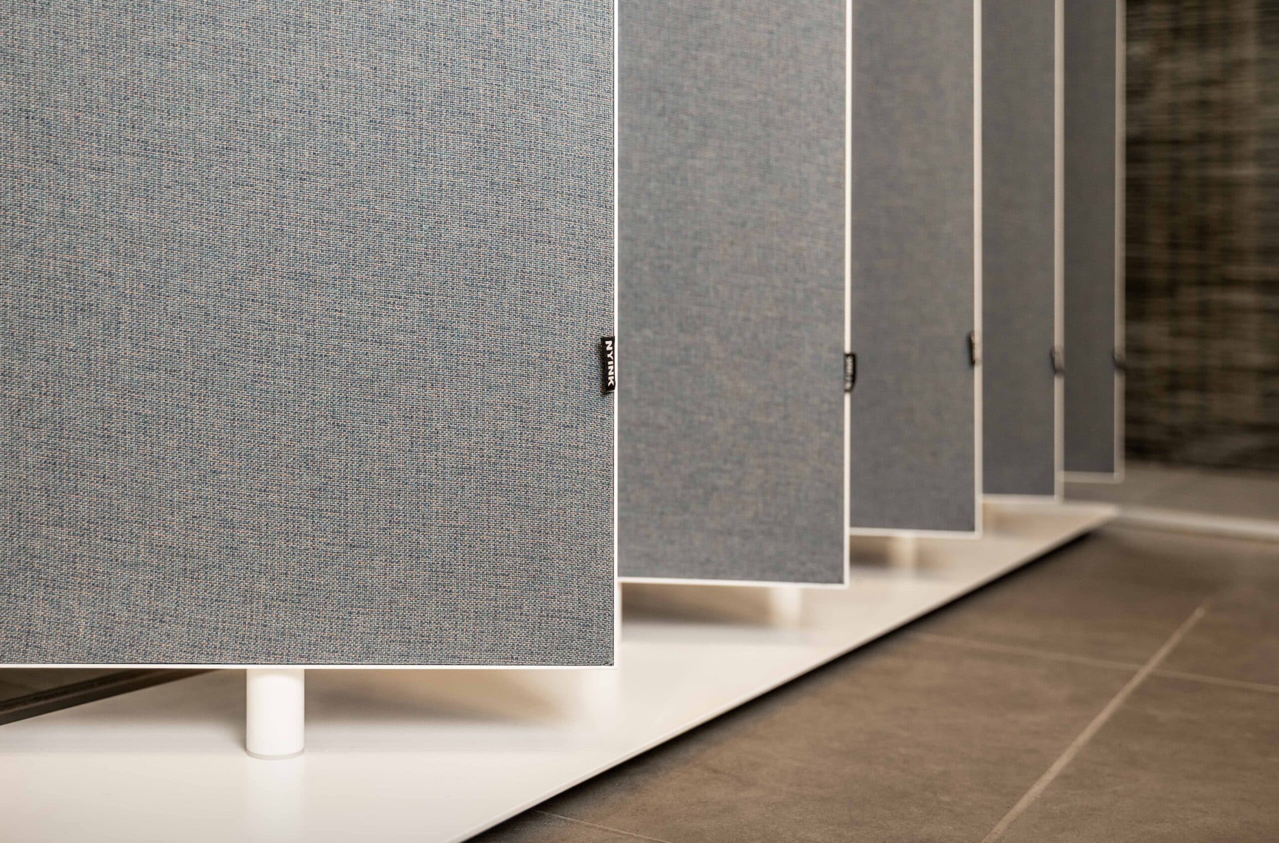 Akoestische roomdivider lamellen