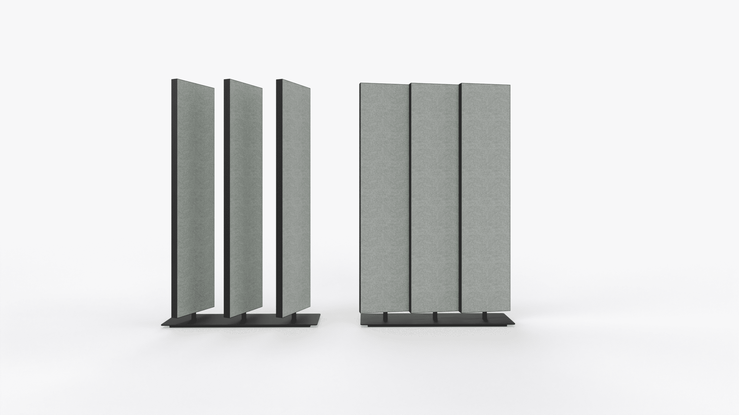 Akoestische roomdivider lamellen
