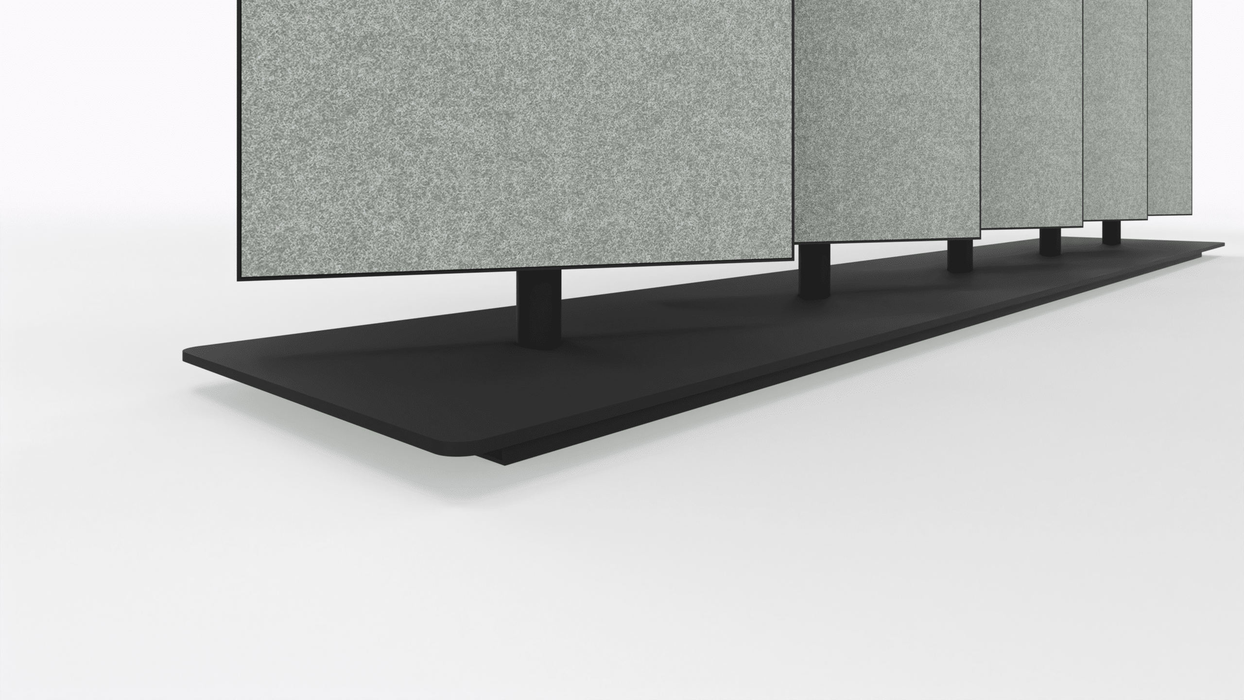 Akoestische roomdivider lamellen