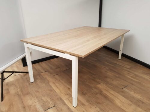 Q-line vergadertafel 240 x 120 wit
