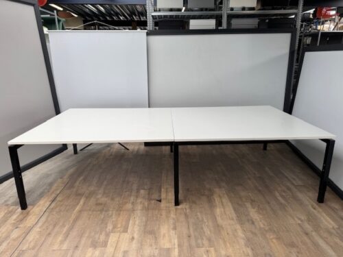Q-line vergadertafel 320×160 zwart
