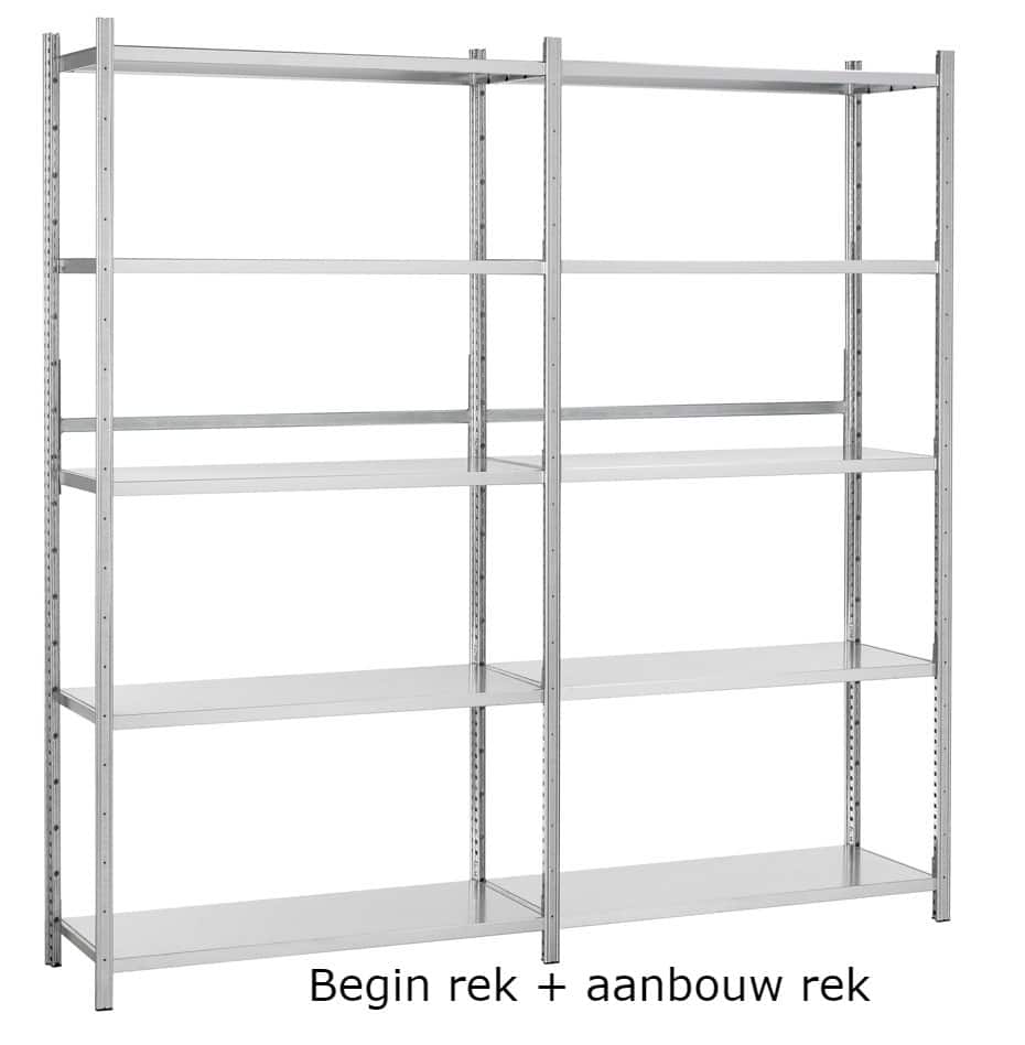 Gegalvaniseerde stelling 50x100