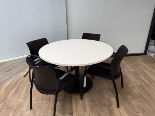 Ronde kantinetafel (wit)