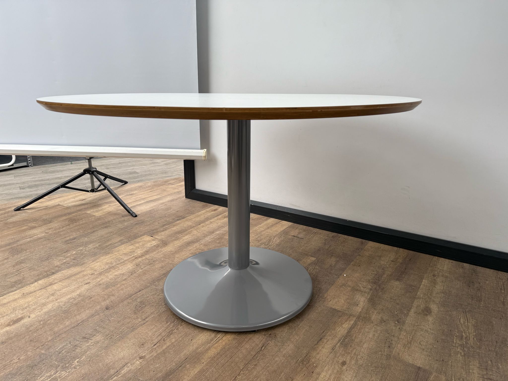 Ronde kantine/vergadertafel (Wit)