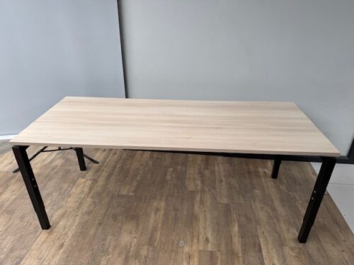 Q-line vergadertafel 200 x 80 zwart