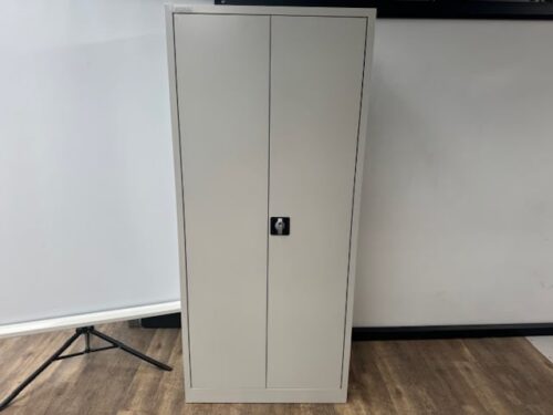 Draaideurkast licht grijs 180 x 80 x 38,5