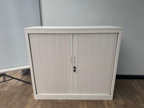 Robberechts roldeurkast wit + wit topblad