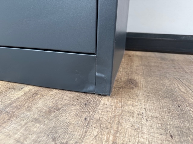 Draaideurkast antraciet 121 x 93 x 42