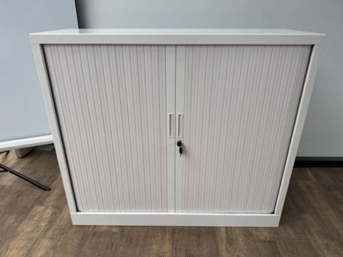 Roldeurkast wit 105 x 120 x 43