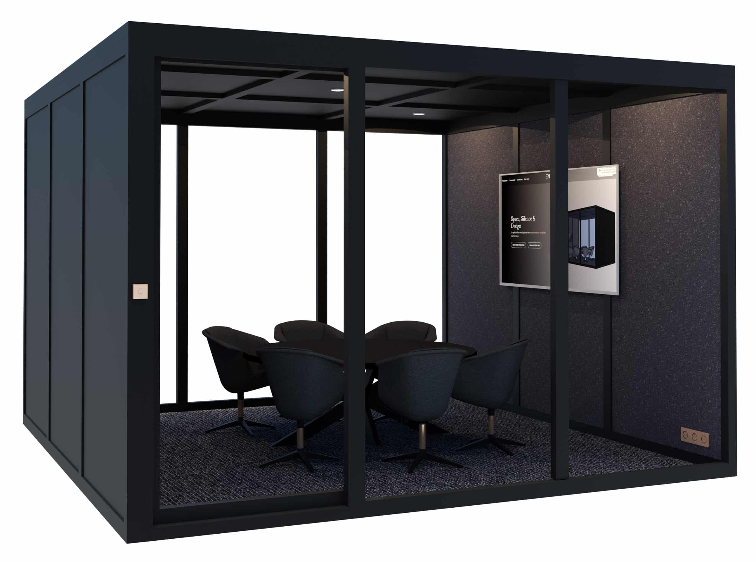 Geluidsdichte cabine Neptunus 8 persoons
