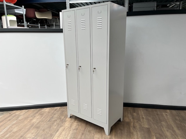Lockerkast XL 3-delig B-keus