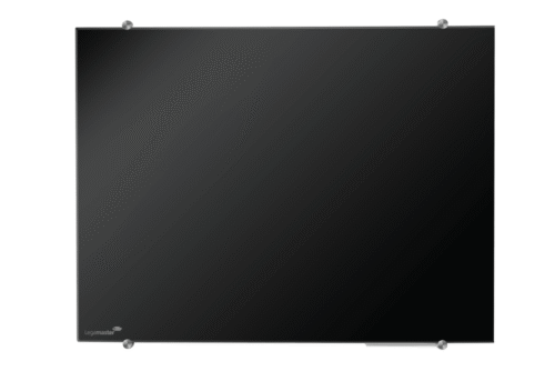 Whiteboard glas - zwart - 90x120