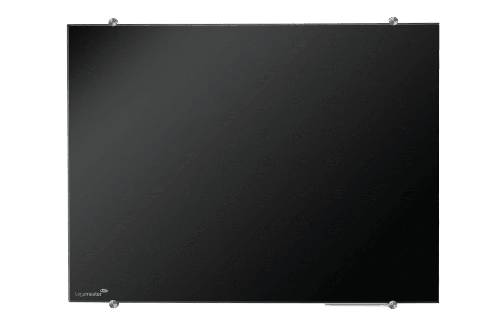 Whiteboard glas - zwart - 90x120