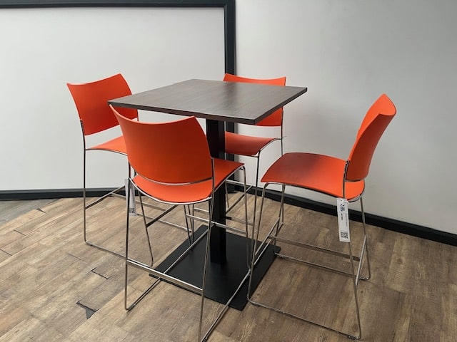 Bartafel vierkant - 4 personen