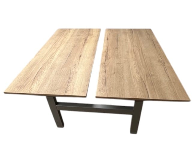 zit-sta bureau duo elektrisch(aluminium)