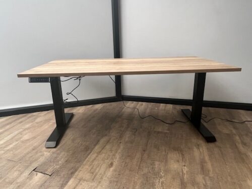 Professional zit sta bureau (zwart)