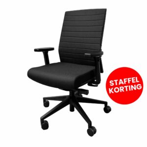 Bureaustoel Norma 4D armleuning stof
