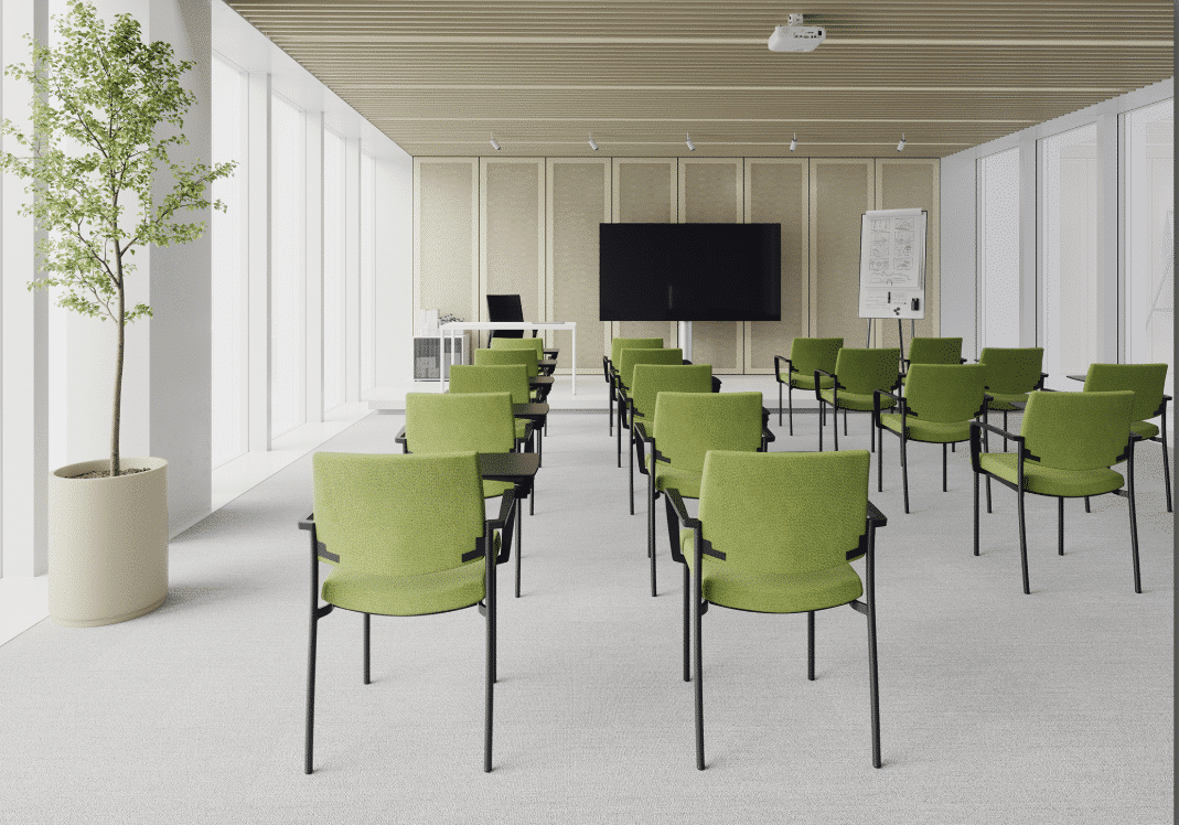 Seance Art Stoel Met Schrijftafel - Afbeelding 4