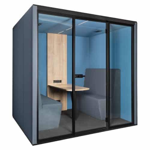Akoestische vergadercabine cabine4