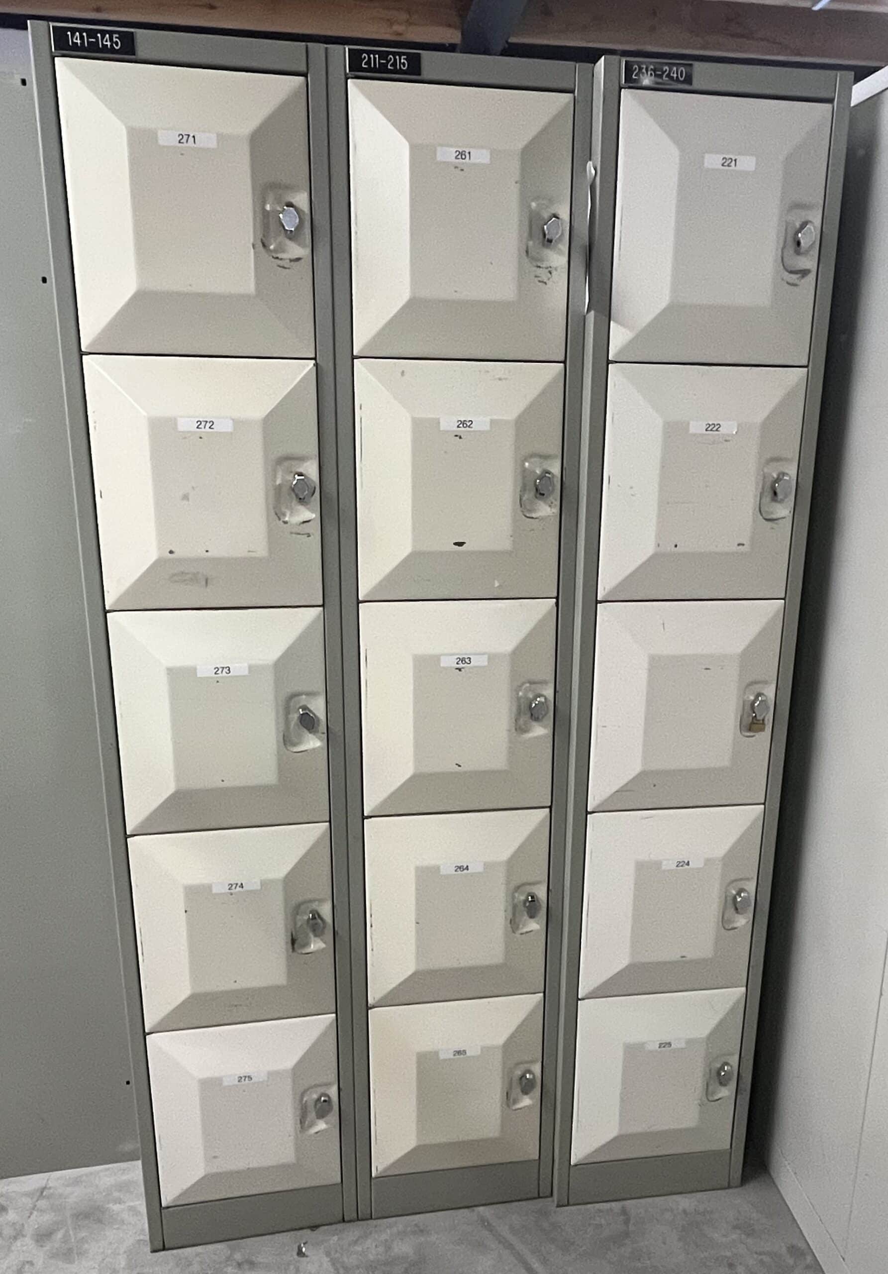 5 deurs lockers - Sonesto