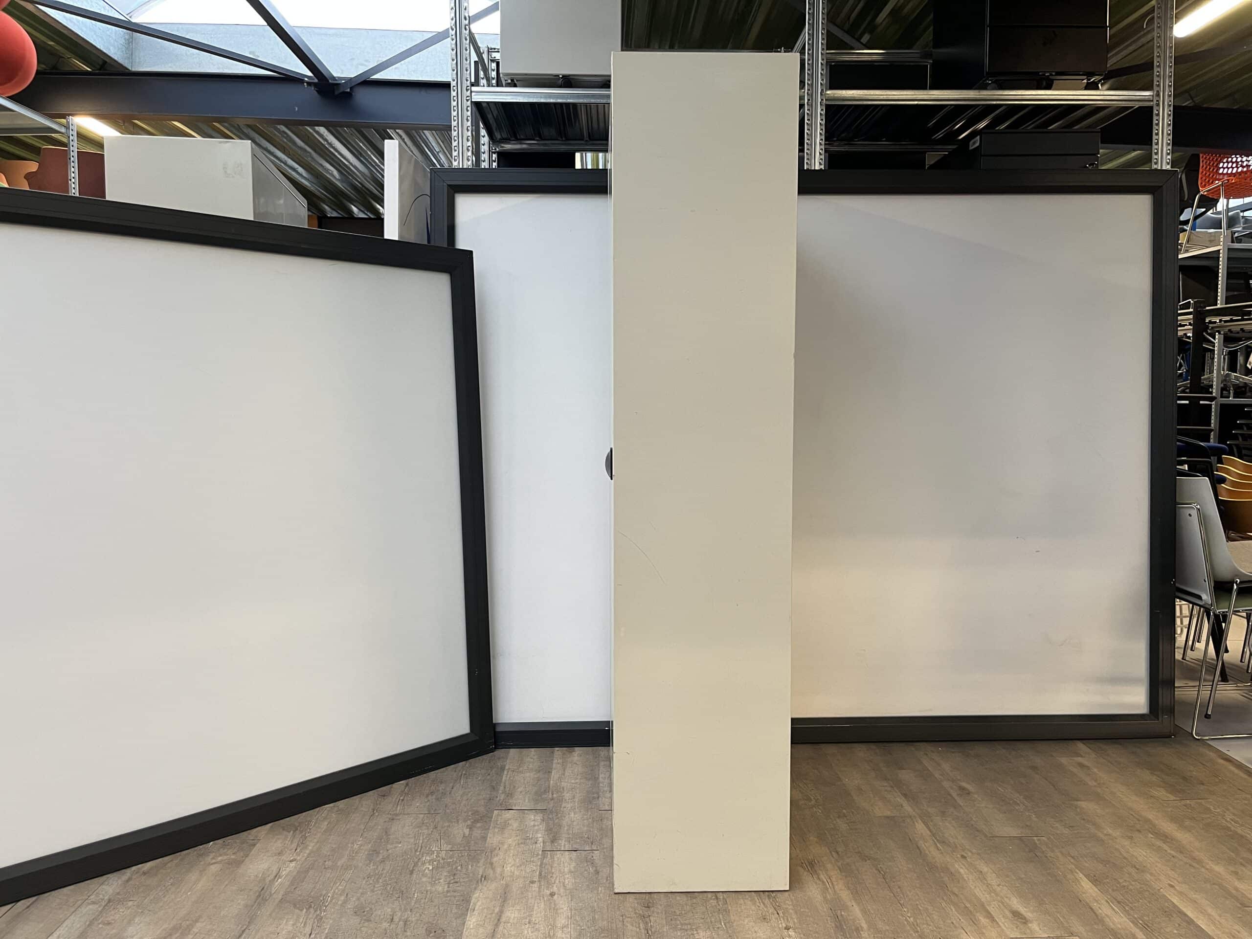 Draaideurkast van 195x92x42 cm (Licht grijs)