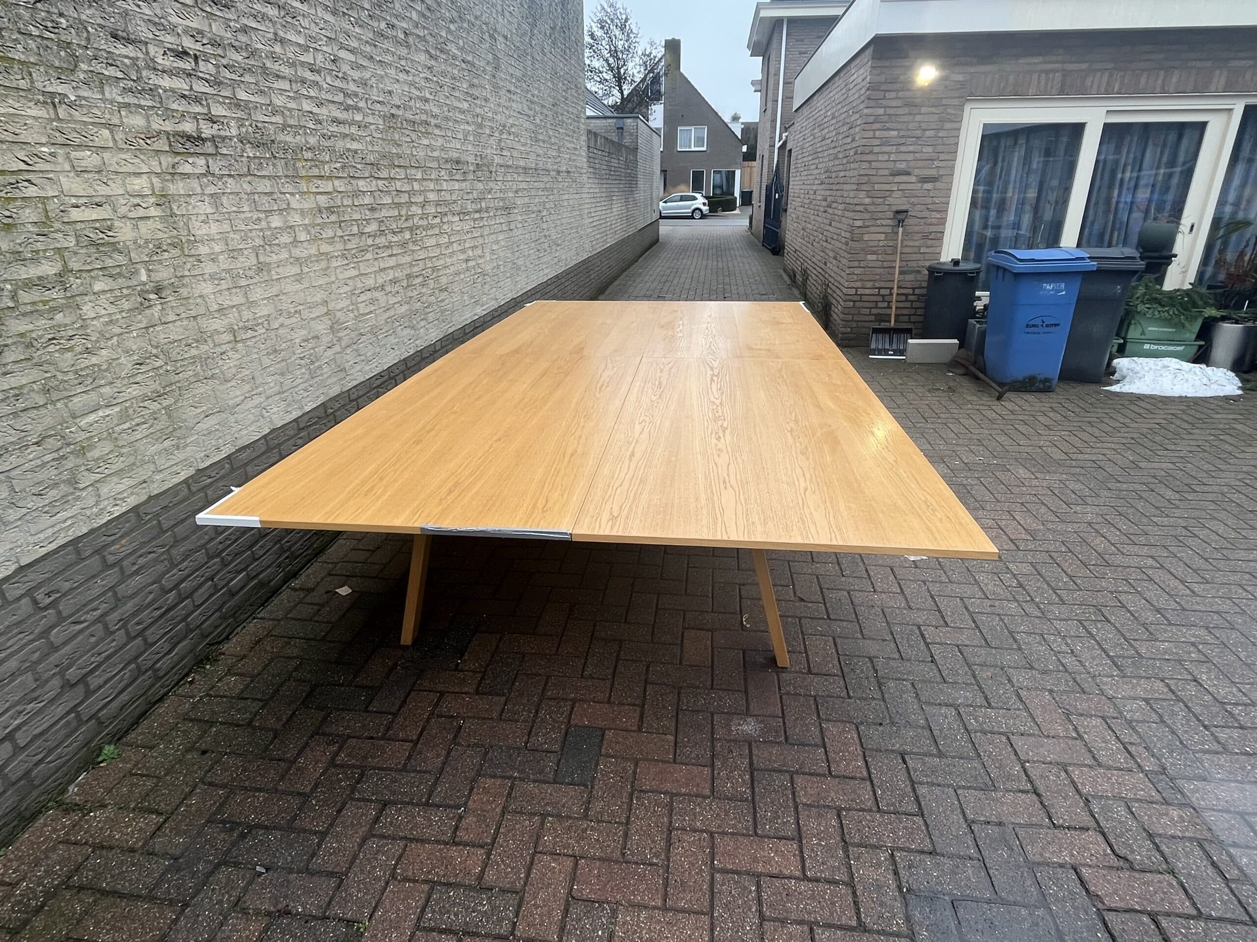 Grote vergadertafel – 380×200 cm
