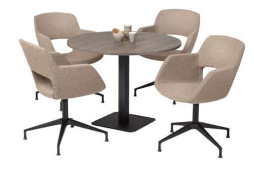 Tom kolomtafel Rond