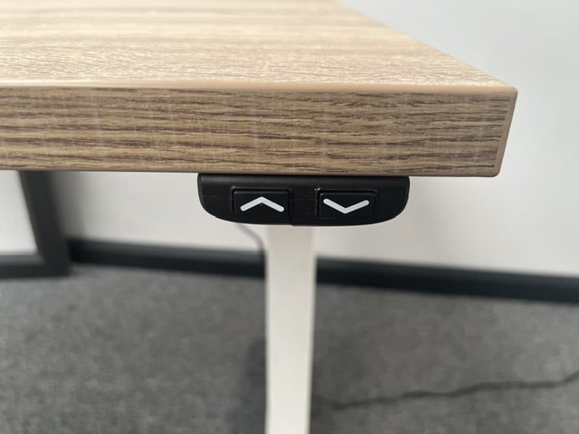 Zit-sta bureau elektrisch (Wit)